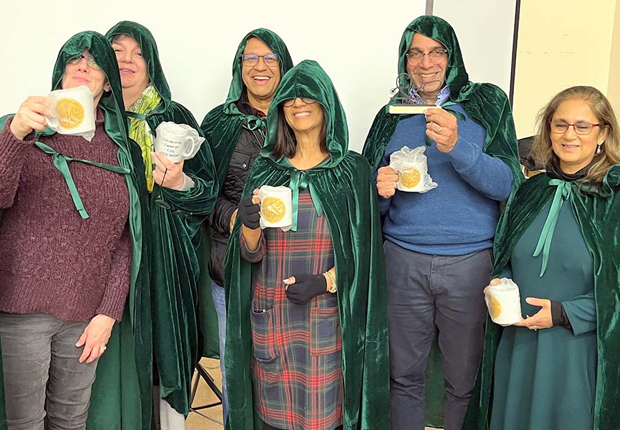 Winners Brigstock Celebrity Traitors’ of the Annual Quiz